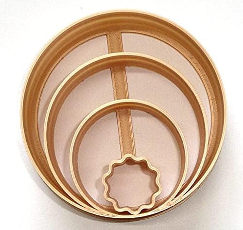 YNGLLC CIRCLE CONCHA CUTTER 35 Inch Diameter Gold 1