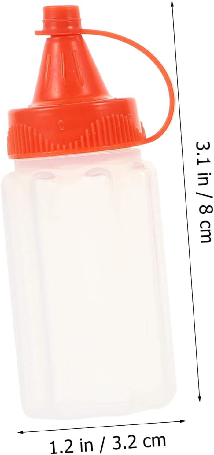 NAMOARLY Condiment Squeeze Bottles with Airtight Lids