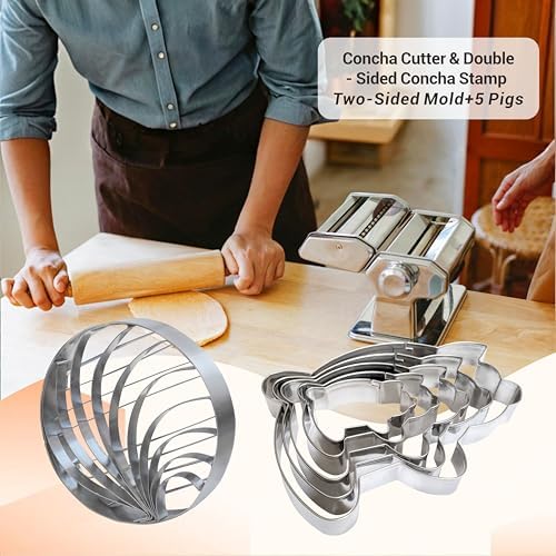 Cieloglim Double-Sided Pig Cookie Cutter Set 1