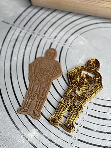 Premium Star Wars C-3PO Cookie Cutter Mold 6-Inch