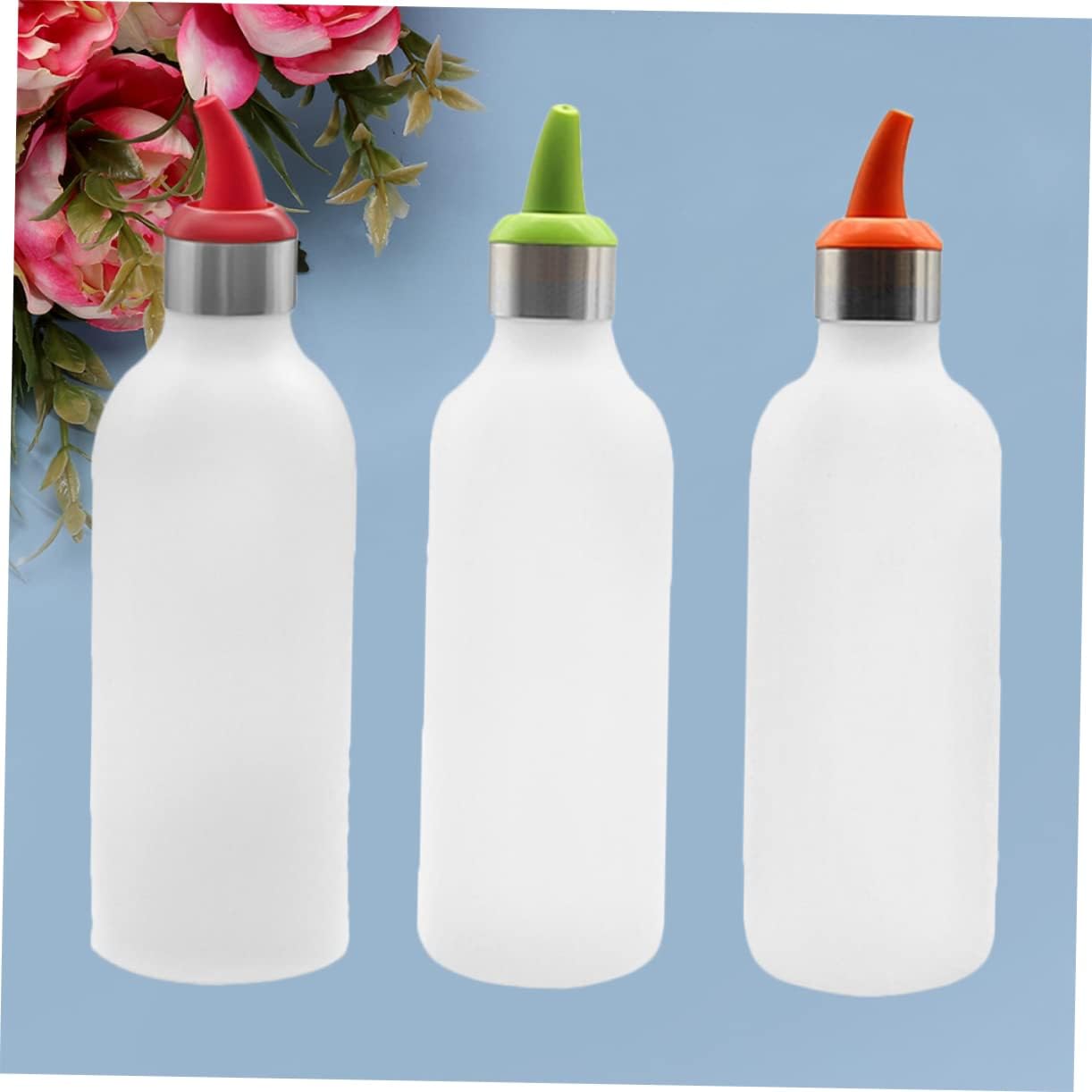 HOLIDYOYO 3pcs Condiment Bottle Set