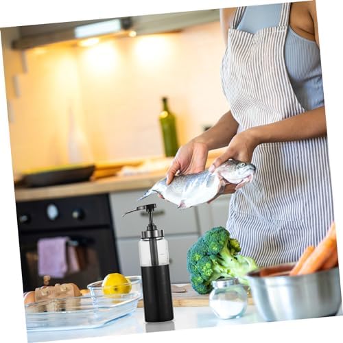 SECFOU 500ml Ketchup Dispenser Pump Bottle