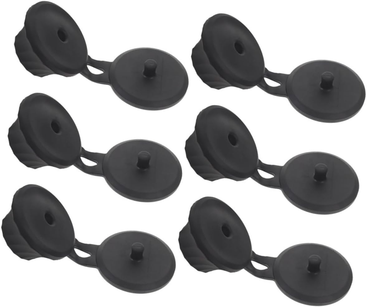 6pcs Flip Top Shampoo Caps for Bottles Replacement 1