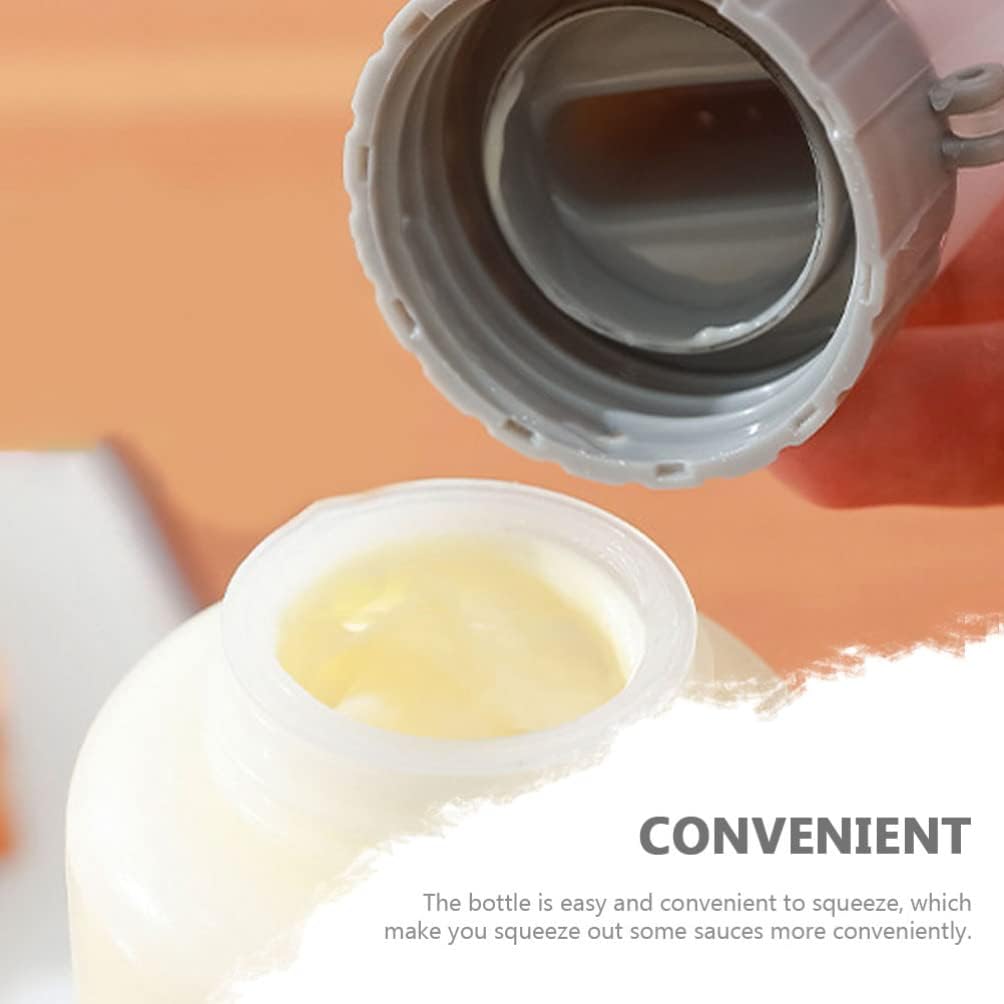 Luxshiny 2pcs Ketchup Squeeze Bottles