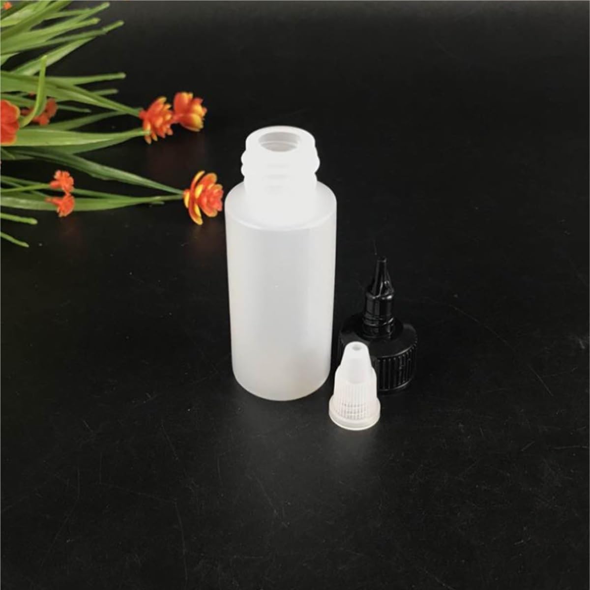 KLEYE Squeeze Bottles Pack of 6 Condiment Dispensers