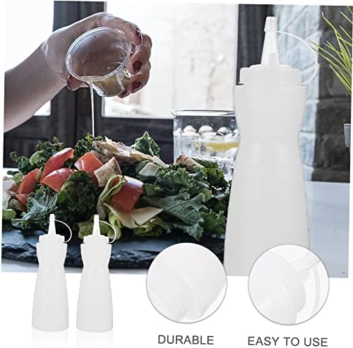 HOLIDYOYO 2Pcs 400ml Ketchup Squeeze Bottles 1