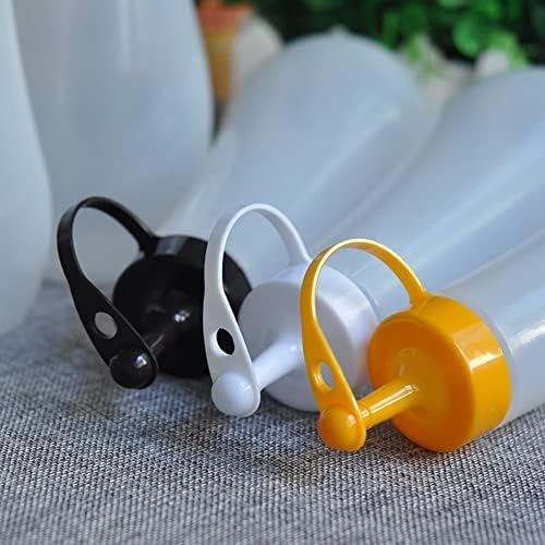 2-Piece Condiment Squeeze Bottles with Twist Cap - Orange 16oz
