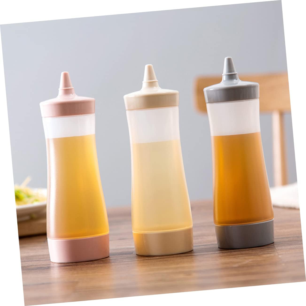 Collbath Ketchup Squeeze Bottle with Removable Head