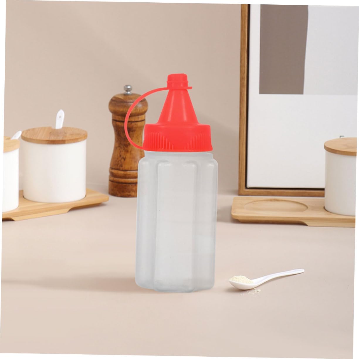 CIYODO Multipurpose Mini Condiment Bottles 8 Pcs Leak Proof for Kitchen Travel