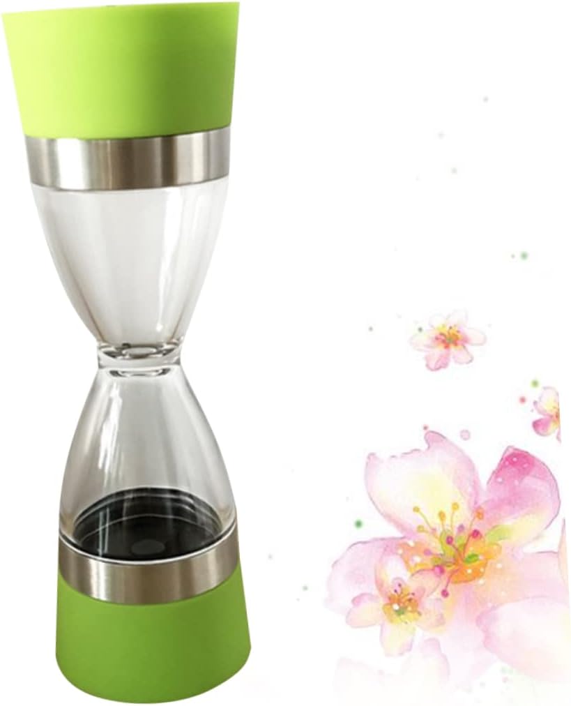VINTORKY Manual Ceramic Pepper Mill Green Double Side 1