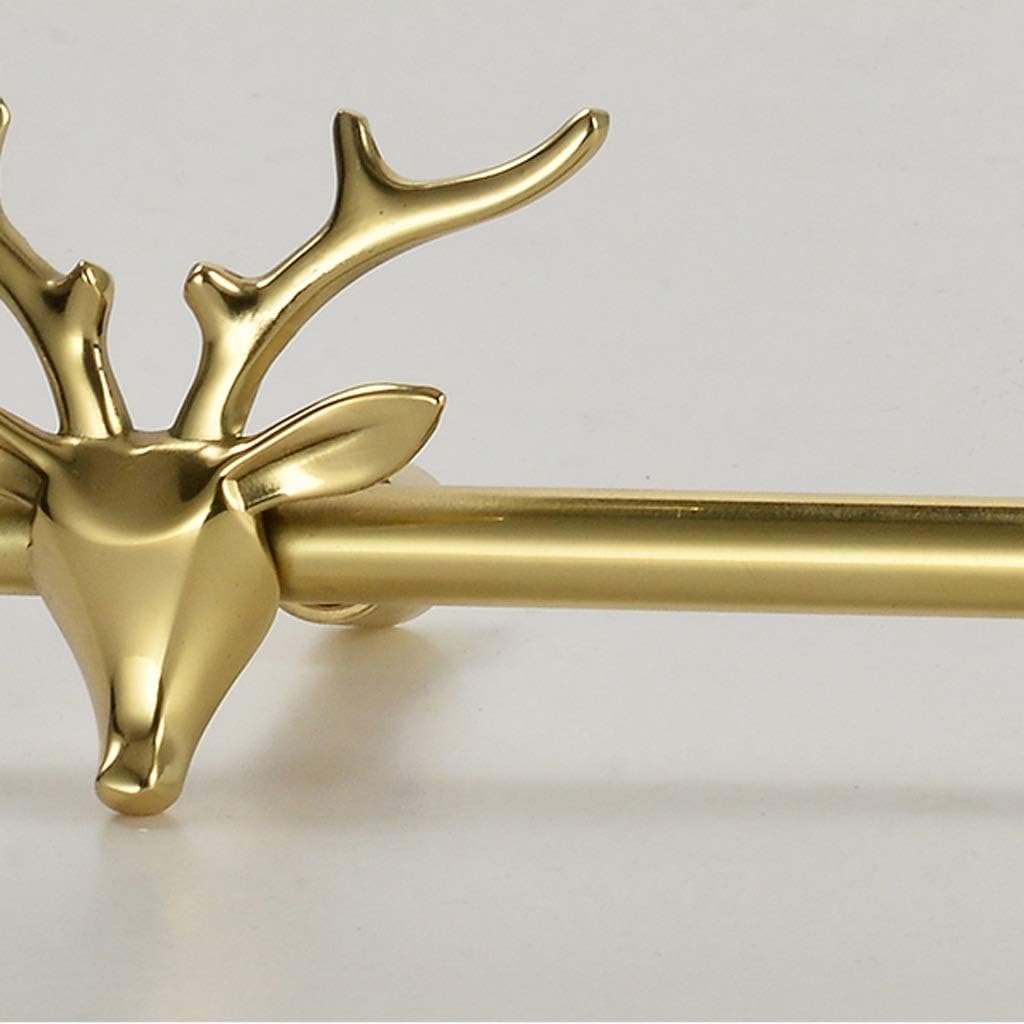 KIZQYN Golden All-Copper Coat Hook Wall Mounted