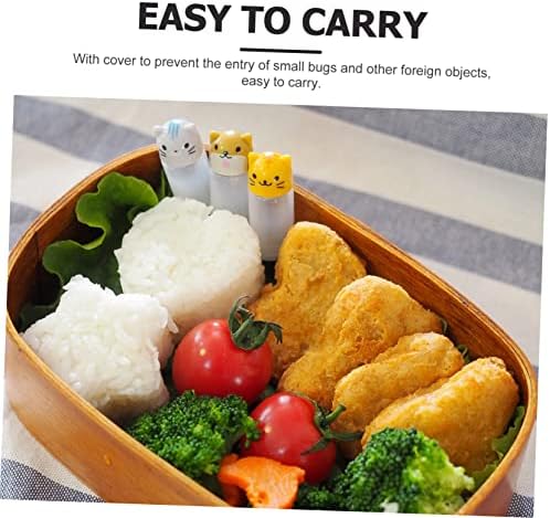 Mini Sauce Bottles Set 4pcs Cartoon Animal Shape Squeeze Bottles