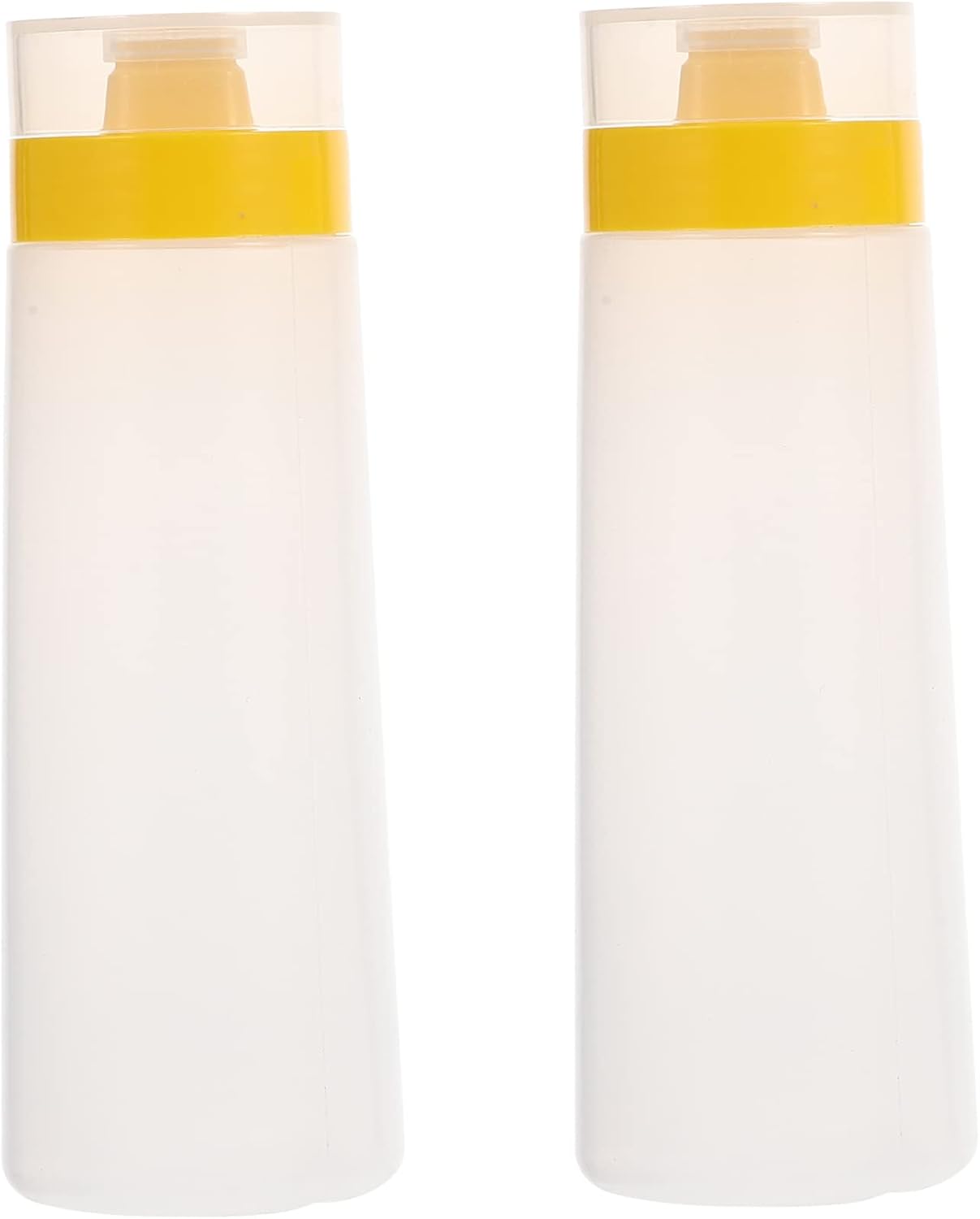 Plastic Salad Squeeze Bottles with Leak Proof Lid