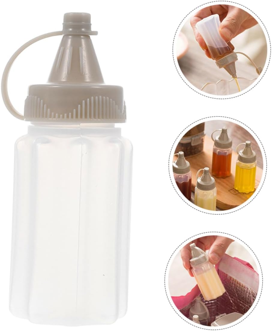 Anneome 12-Pack Multi-Function Condiment Squeeze Bottles
