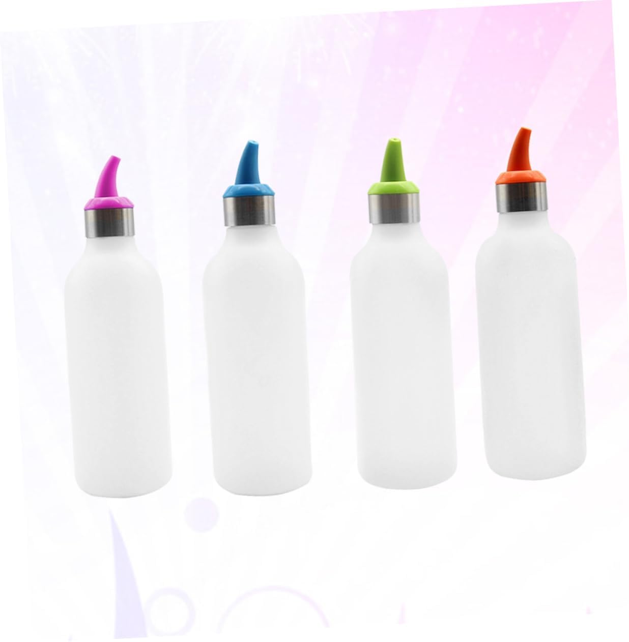 CIYODO Salad Dressing Bottles 4-Pack Set 1