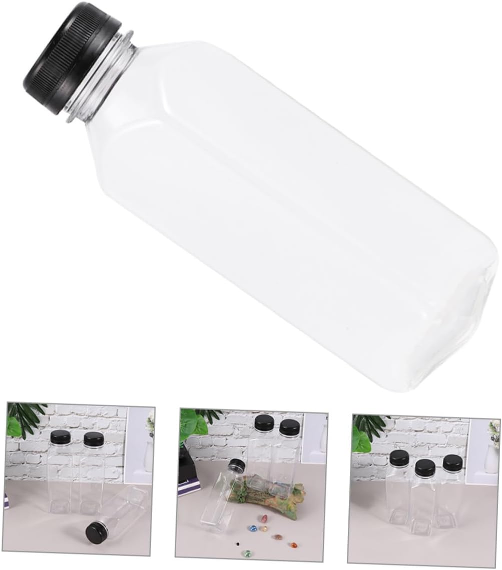 PAMINGONO 400ml Reusable Juice Containers with Lids
