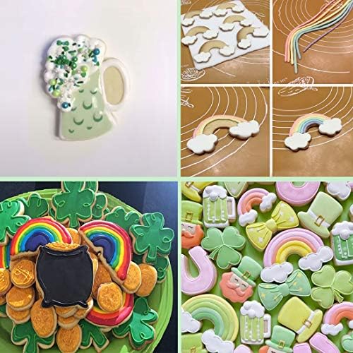 Strone St Patricks Day Cookie Cutter Set 8 Pcs