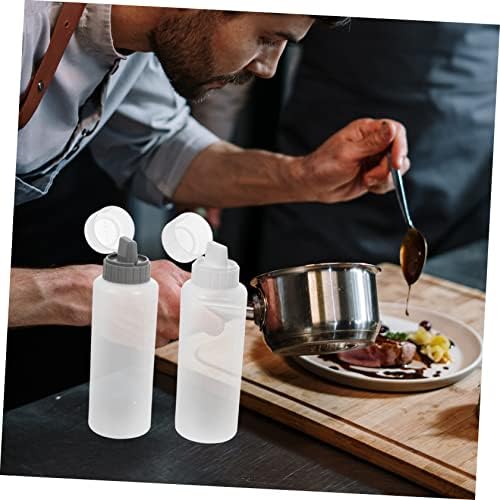 HOLIDYOYO Easy Squeeze Salad Dressing Bottles 4 Pack