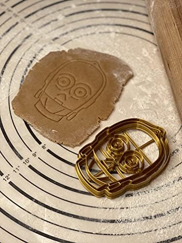 3D Kitchen Art C3PO Cookie Cutter 4-Inch Scale