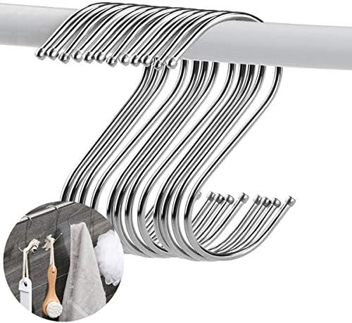 Gutapo 20PCS S Shaped Hooks for Closets and More