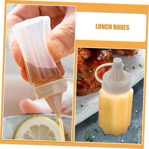 12 Pack Reusable Mini Sauce Squeeze Bottles