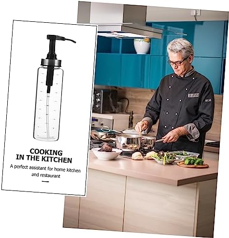 SECFOU 500ml Ketchup Dispenser Pump Bottle