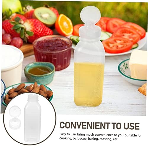 FELTECHELECTR Sauce Dispenser 4 Pack 300ml Leak-Proof Squeeze Bottles