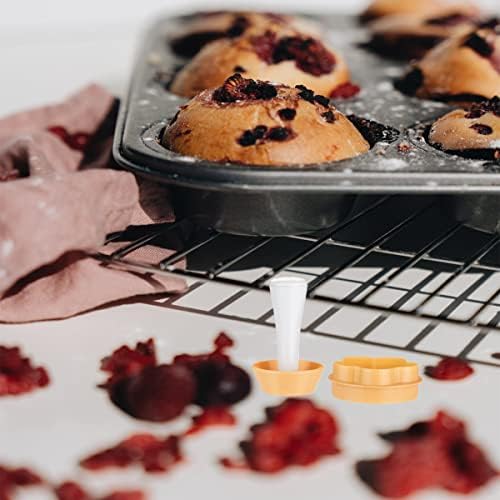 2 Packs Pastry Dough Tamper Kit with Cookie Cutters