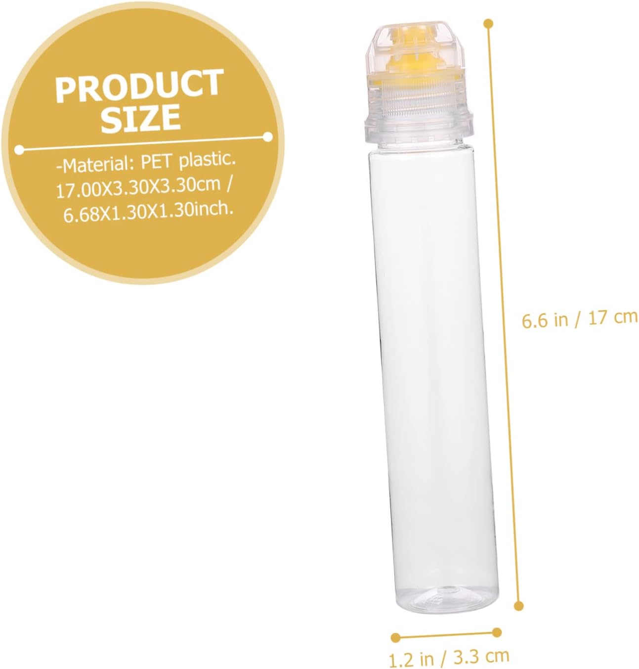 10 Pcs Reusable Squeeze Bottles for Condiments and Sauces