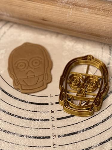 3D Kitchen Art C3PO Cookie Cutter 4-Inch Scale