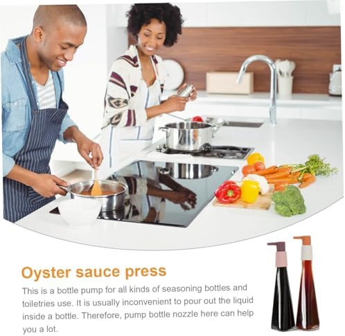Plastic Condiment Squeeze Bottle with Easy Press Nozzle