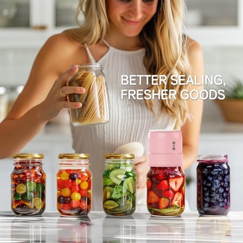 EASYERA Dual-Head Mason Jar Vacuum Sealer Kit 1