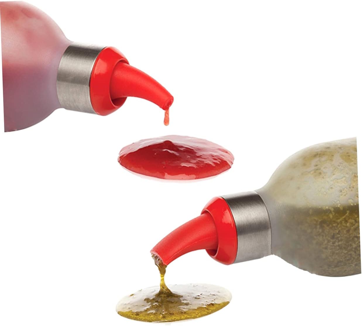 HOLIDYOYO 3pcs Condiment Bottle Set