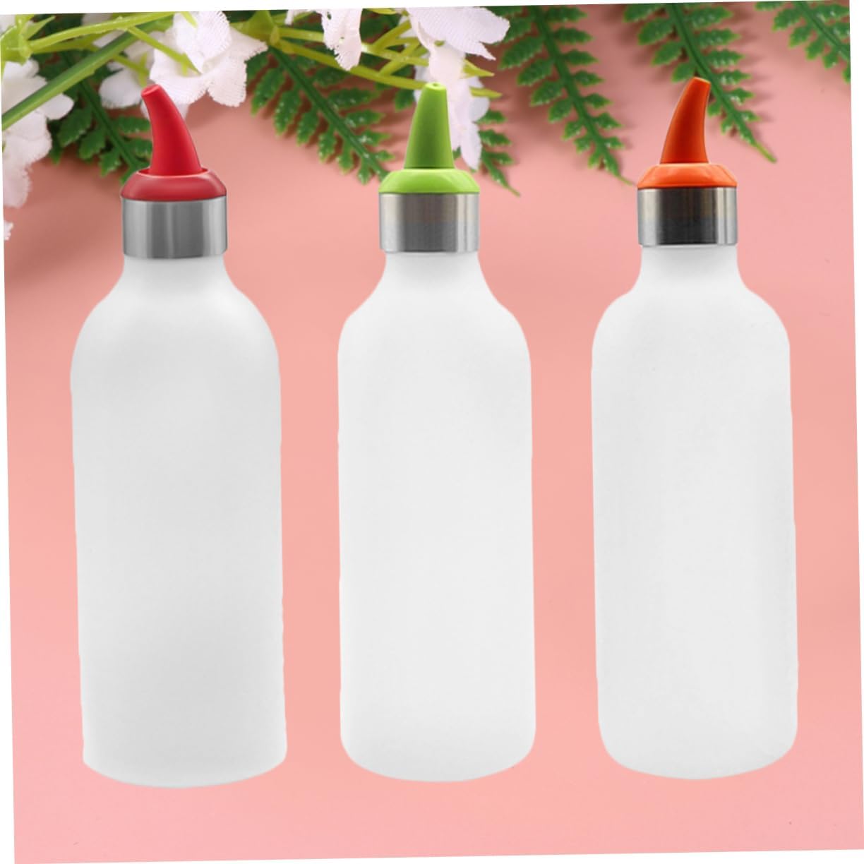 HOLIDYOYO 3pcs Condiment Bottle Set