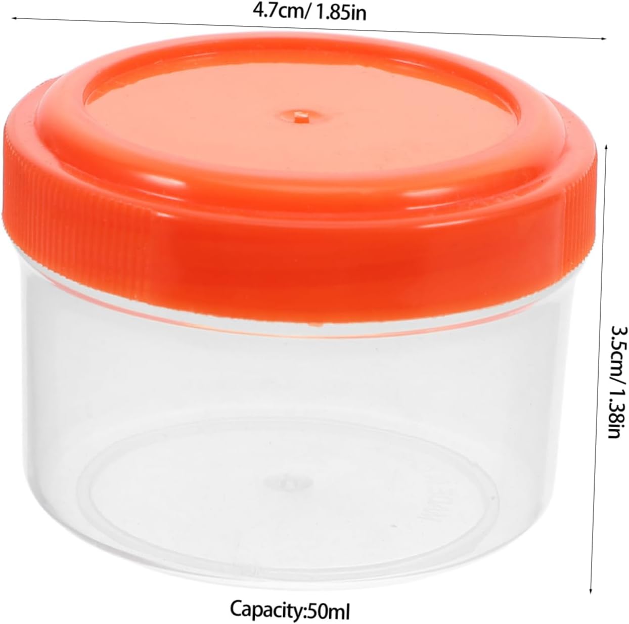 HAKIDZEL Mini Sauce Cups with Lids for Condiments and Salad Dressings