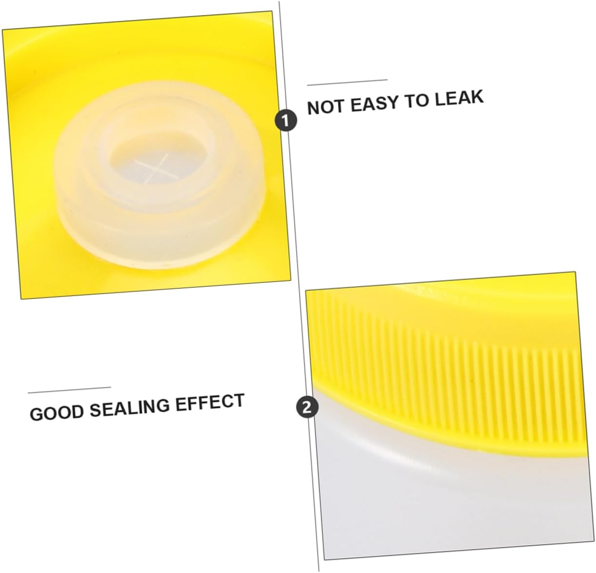 Set of 2 Squeeze Bottles for Ketchup Jam Mustard and Olive Oil