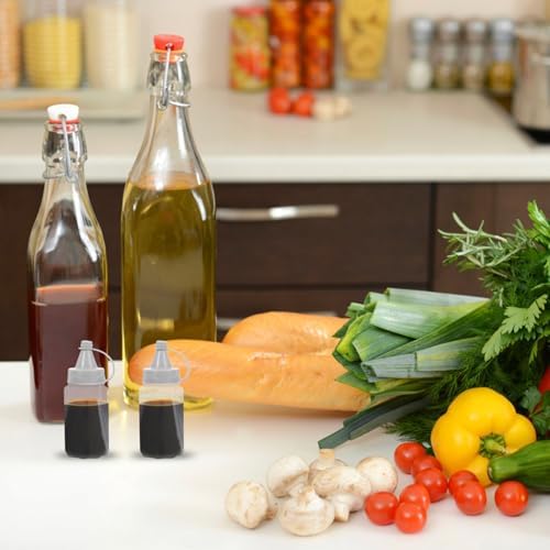 HOLIDYOYO 4pc Salad Dressing Storage Bottles