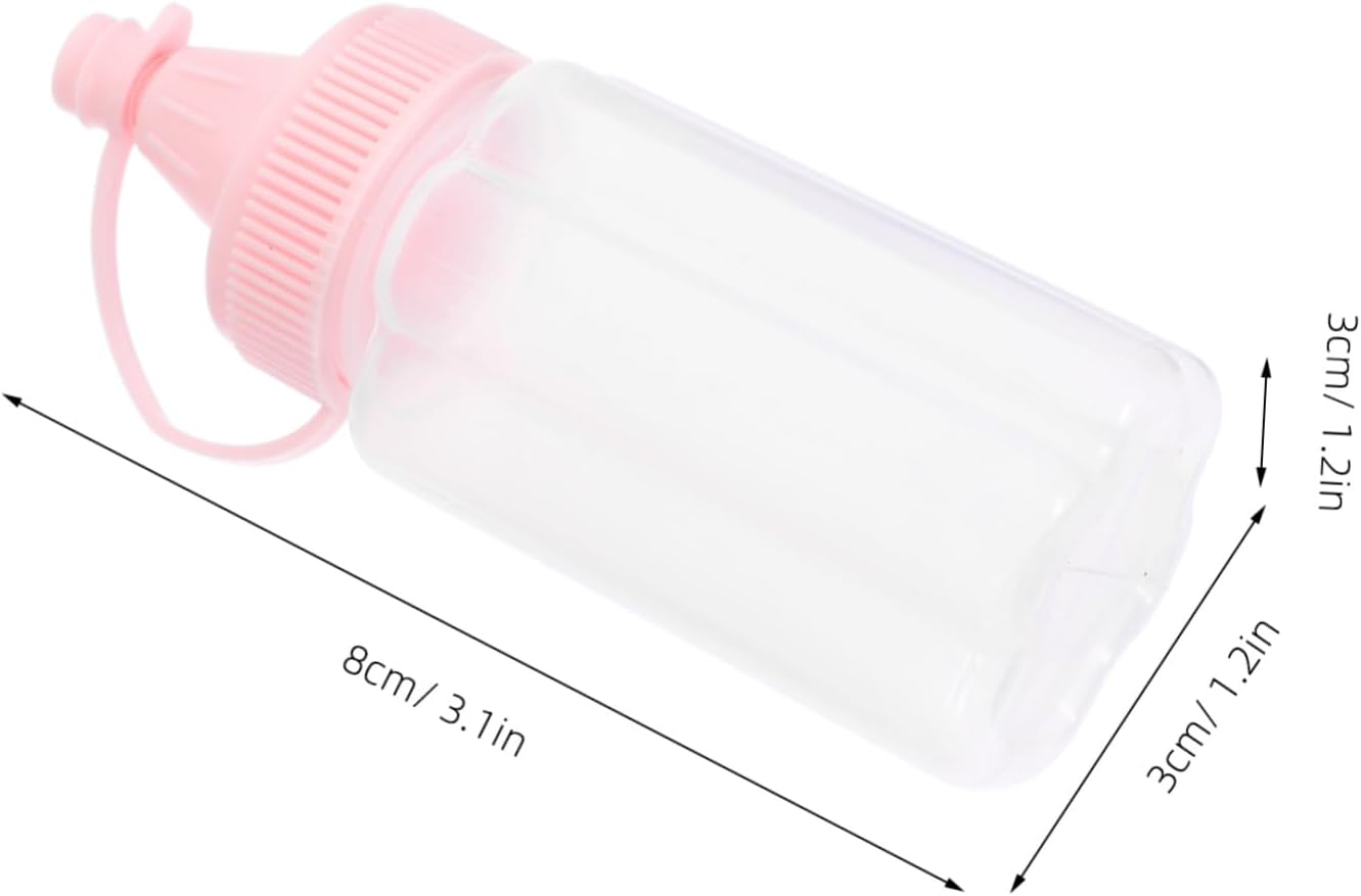 PRETYZOOM 4pcs Salad Condiment Squeeze Bottle Set