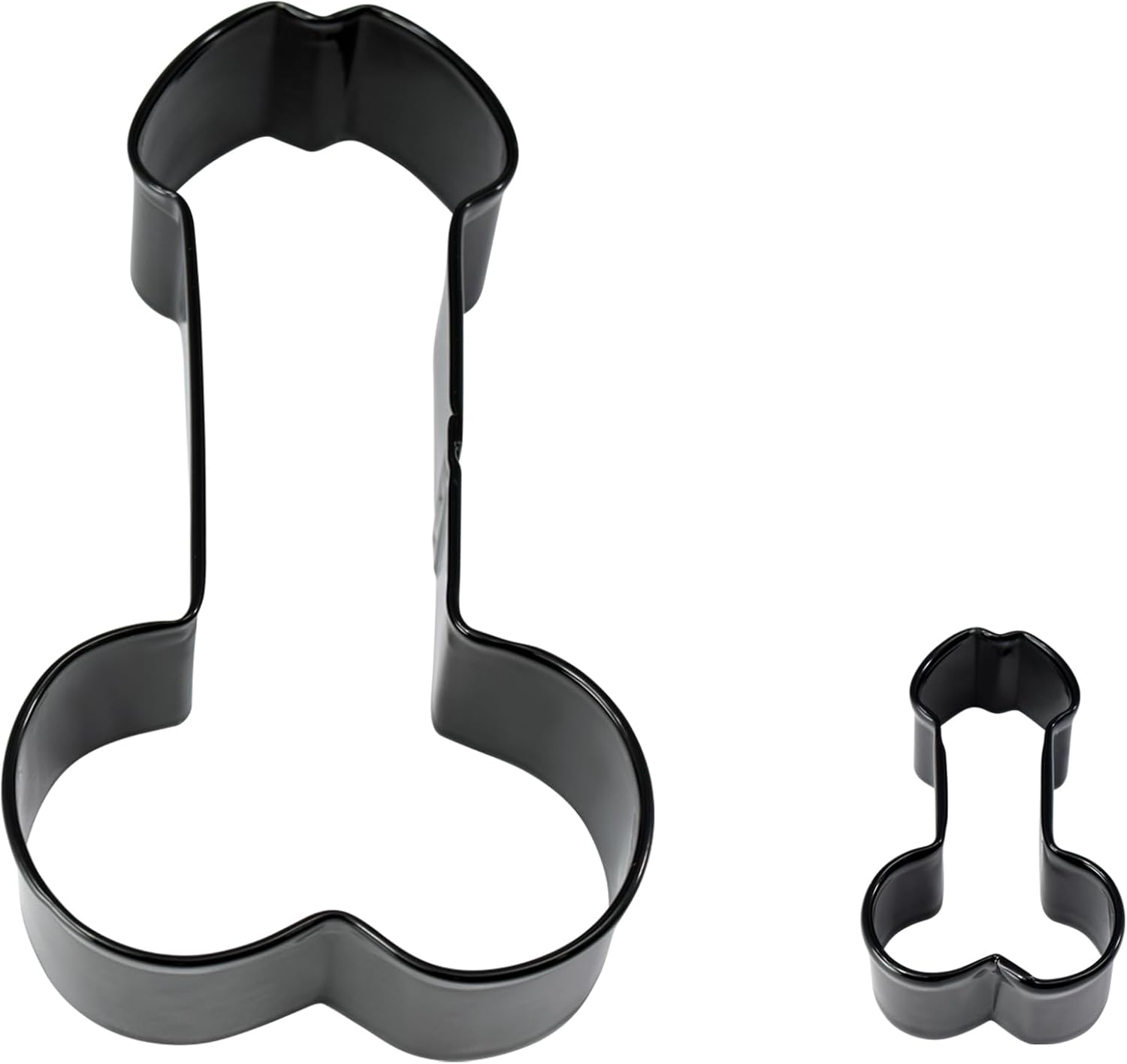 R M International Male Anatomy Cookie Cutter One Size Black