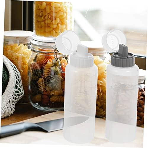 HOLIDYOYO Easy Squeeze Salad Dressing Bottles 4 Pack
