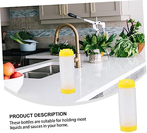 HOLIDYOYO Double Head Condiment Squeeze Bottle