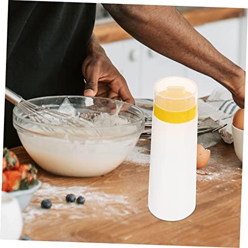 Plastic Salad Squeeze Bottles with Leak Proof Lid