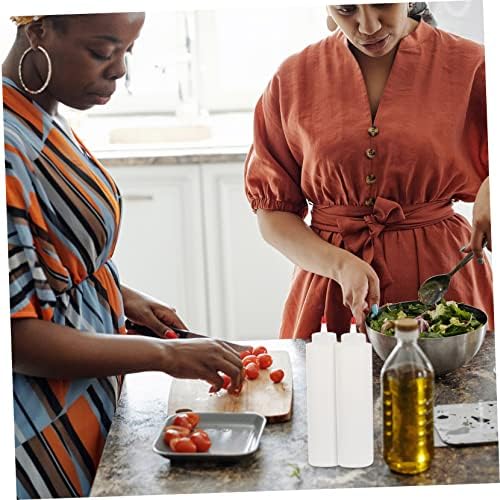 CIYODO 6pcs Lightweight Squeeze Condiment Bottles Leakproof