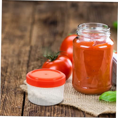 OKUMEYR Mini Salad Dressing Container with Lids PP