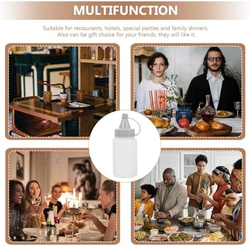 HOLIDYOYO 4pc Salad Dressing Storage Bottles