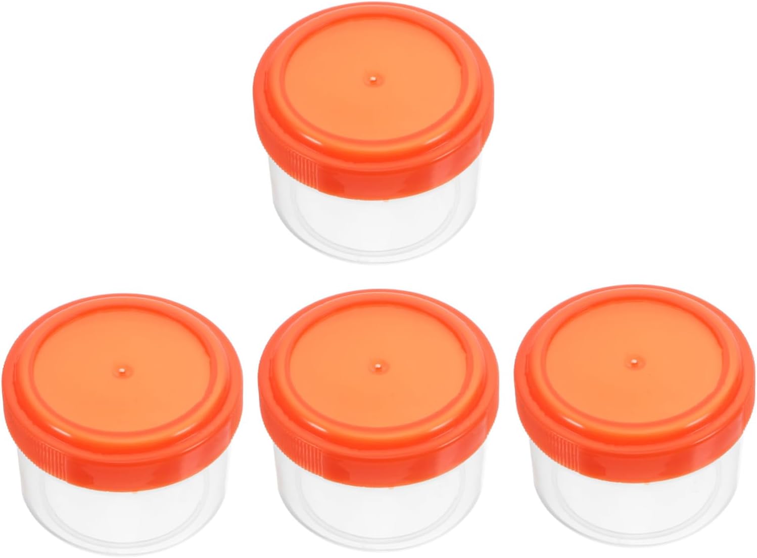 HAKIDZEL Mini Sauce Cups with Lids for Condiments and Salad Dressings