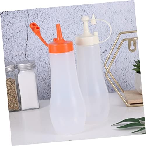 PRETYZOOM 3-Piece Condiment Squeeze Bottles Set