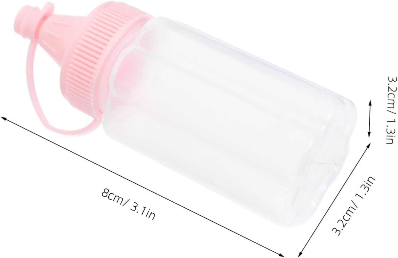 CIYODO 4pcs PP Condiment Squeeze Bottles