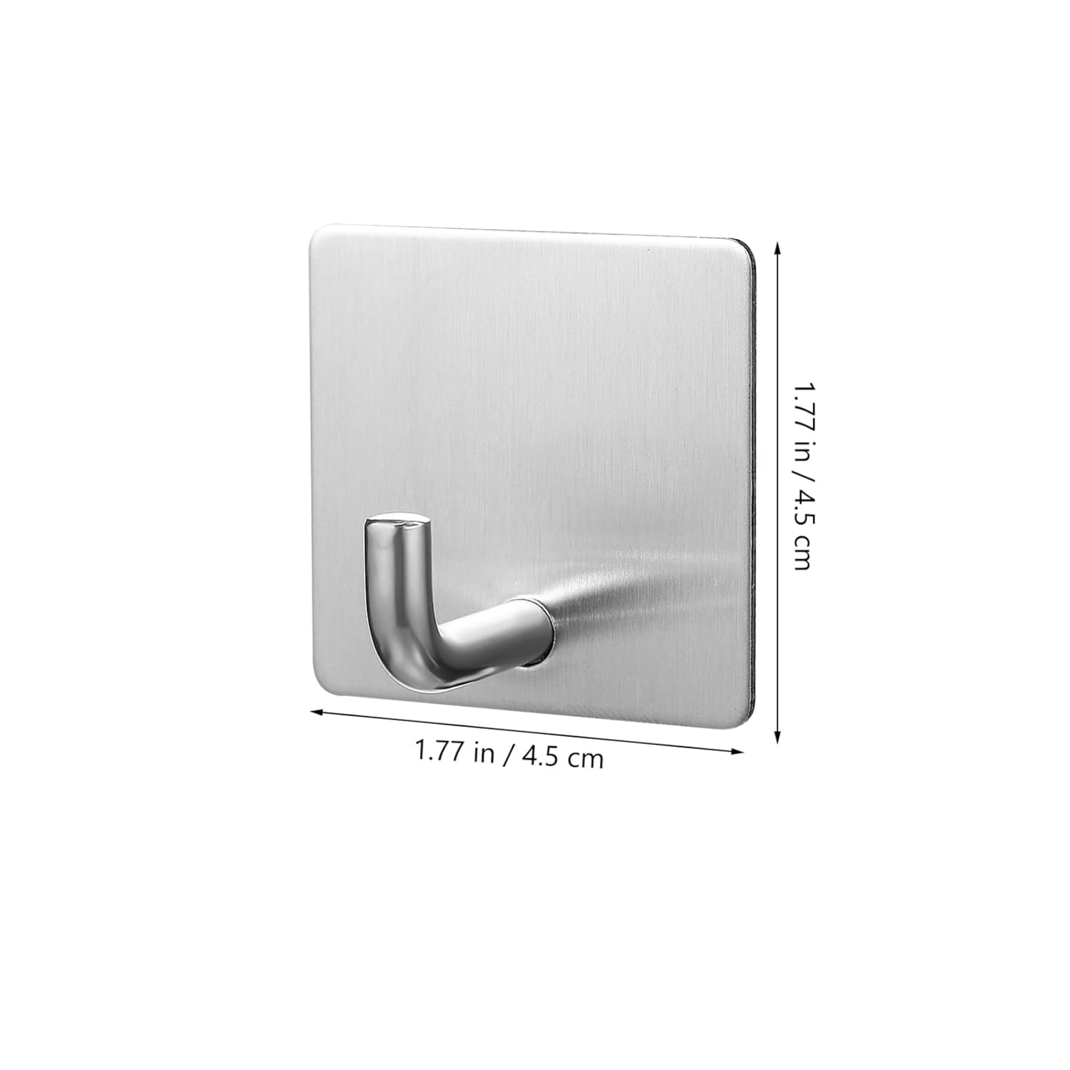 Beaupretty 4pcs Modern Wall Hooks for Bathroom and Home Organization