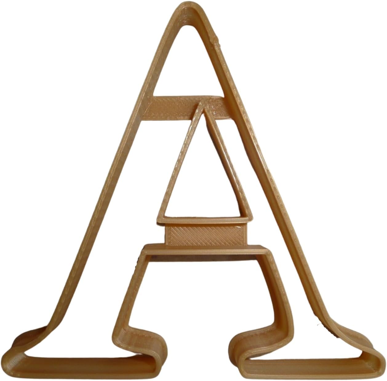 Alpha Greek Letter Fraternity Cookie Cutter USA Made